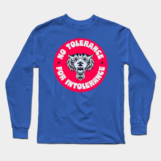 No Tolerance For Intolerance - Inclusion Not Division! Long Sleeve T-Shirt by Football from the Left